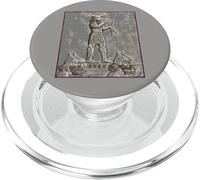 Adad Mesopotamian God of tempest and thunder Antique Art PopSockets PopGrip for MagSafe