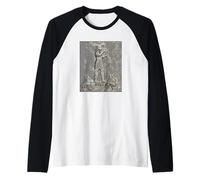 Adad Mesopotamian God of Tempest and Thunder Antique Art Raglan Baseball Tee