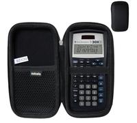 Adada Hard Travel Case for Texas Instruments TI-30XIIS Scientific Calculator (Only Case) (Black)