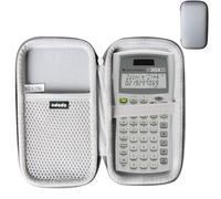 Adada Hard Travel Case for Texas Instruments TI-30XIIS Scientific Calculator (Only Case) (Gray)