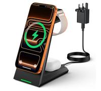 ADADPU 3 in 1 Wireless Charging Station, Charging Station For Apple Watch