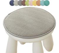 adadvo 10/12/14/16/18 Inch Stool Cushion Round, Non-Slip Bar Stool Seat Pads for Indoor Outdoor Garden Dining Bistro Patio Office Coffee Shop Machine Washable(D10,45cm 18in)