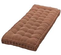 adadvo Bench Cushion 150 x 40 120 100cm 48 36 60 16 inch for Outdoor Furniture Porch Swing Cushions Bench Cushion Outdoor 135 150 90 130 160cm Garden Bench Seat Cushion(Coffee,100x50 cm 39x20 in)