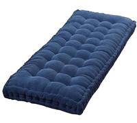 adadvo Bench Cushion 150 x 40 120 100cm 48 36 60 16 inch for Outdoor Furniture Porch Swing Cushions Bench Cushion Outdoor 135 150 90 130 160cm Garden Bench Seat Cushion(Blue,110x40 cm 43x16 in)