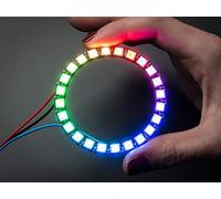 Adafruit 100226 24 RGB Neopixel LED Ring with Integrated Drivers