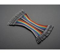 Adafruit Premium Female/Male 'Extension' Jumper Wires - 20 x 3" [ADA1953]