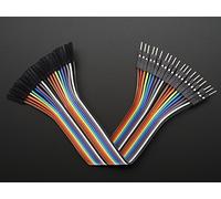 Adafruit Premium Female/Male 'Extension' Jumper Wires - 20 x 6" [ADA1954]