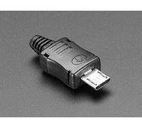 Adafruit USB DIY Micro B Plug Connector Shell