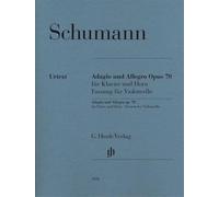 Adagio and Allegro for Piano and Horn op.70 - Version for Violoncello - piano and cello - piano reduction with solo part - (HN 1024)