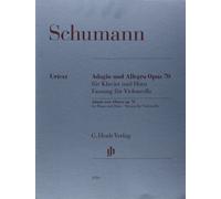 Adagio and Allegro for Piano and Horn op.70 - Version for Violoncello - piano and cello - piano reduction with solo part - (HN 1024)