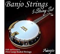 Adagio Musical Instruments Pro 5-String Banjo Strings Pack BAN5