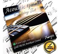 Adagio Premium Acoustic Guitar String Set ANTIRUST 10-47
