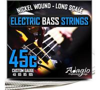 Adagio Pro 45-105 Custom Gauge Nickel Wound Bass Guitar Strings