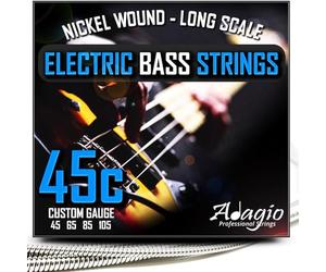 Adagio Pro 45-105 Custom Gauge Nickel Wound Bass Guitar Strings