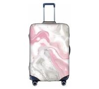 ADAhgu Abstract Ink Marble Print Protective Suitcase Cover Washable Travel Luggage Protector with Concealed Zipper