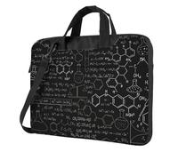ADAhgu Abstract Science Chemistry Print Stylish Portable Laptop Bag Shoulder Bags Messenger Briefcase Office Business Trips
