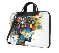 ADAhgu Artificial Intelligence Brain Print Stylish And Protective Laptop Bag Lightweight And Versatile For Work Travel