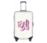 ADAhgu Ballet Shoe Print Protective Suitcase Cover Washable Travel Luggage Protector with Concealed Zipper