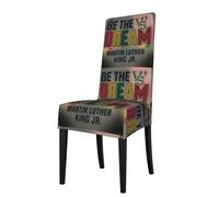 ADAhgu Be The Dream Print Functionality Versatile Stretch Dining Chair Covers Waterproof Seat Covers Chairs
