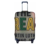ADAhgu Be The Dream Print Protective Suitcase Cover Washable Travel Luggage Protector with Concealed Zipper