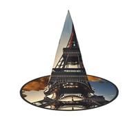 ADAhgu Beautiful Eiffel Tower Paris Print Comfort Carnival Party Unisex Hat Season Festive Headwear Themed Cosplay Costume