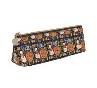 ADAhgu Chef Pizza Print Versatile Usage Lightweight Pencil Case Pouch Zippered Pen Storage School Students