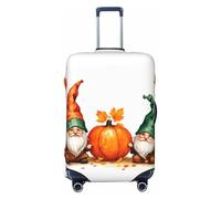 ADAhgu Christmas Traditional Gnome Print Stretchable Suitcase Cover Universal Elastic Home Luggage Protector Business Trip