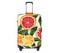 ADAhgu Citrus Fruit Pattern Print Fashionable Suitcase Cover Personalized Luggage Protector for Travel and Business