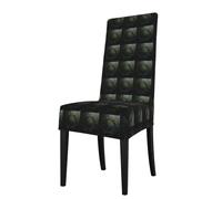 ADAhgu Crown of thorns Print Functionality Versatile Stretch Dining Chair Covers Waterproof Seat Covers Chairs