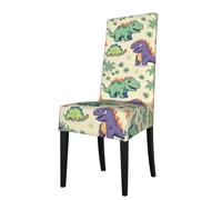 ADAhgu Cute Dinosaur Print Functionality Versatile Stretch Dining Chair Covers Waterproof Seat Covers Chairs