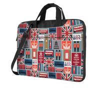 ADAhgu England Symbols Print Stylish And Protective Laptop Bag Lightweight And Versatile For Work Travel