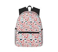 ADAhgu Fathers Day Love Dad Print Lightweight Comfort Casual Backpack Unisex Outdoor Travel Hiking Daily Use Sports