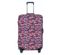ADAhgu Flag of The United Kingdom Print Fashionable Suitcase Cover Personalized Luggage Protector for Travel and Business