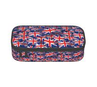 ADAhgu Flag of The United Kingdom Print Large Storage Pencil Case Pen Bag School Supplies Travel Students Professionals