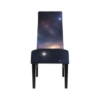 ADAhgu Galaxy in The Universe Print Functionality Versatile Stretch Dining Chair Covers Waterproof Seat Covers Chairs