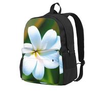 ADAhgu Hawaii Flower 1 Print Large Capacity Backpack Water-Resistant Hiking Rucksack Outdoor Weekend Getaways