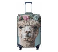 ADAhgu I Love Alpacas Print Stretchable Suitcase Cover Universal Elastic Home Luggage Protector Business Trip