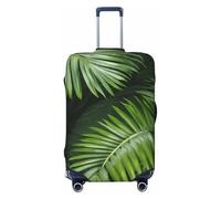 ADAhgu Leaves of Palm Tree Print Stretchable Suitcase Cover Universal Elastic Home Luggage Protector Business Trip