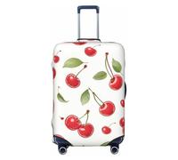 ADAhgu Lovely Sweet Red Cherry Print Stretchable Suitcase Cover Universal Elastic Home Luggage Protector Business Trip