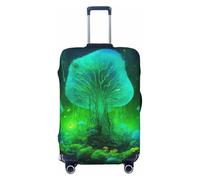 ADAhgu Magic Mushroom Print Fashionable Suitcase Cover Personalized Luggage Protector for Travel and Business