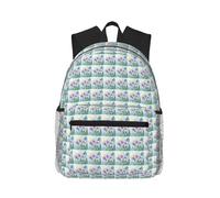 ADAhgu Orchid Flower Butterfly Soft Fresh Spring Print Lightweight Comfort Casual Backpack Unisex Outdoor Travel Hiking Daily Use Sports