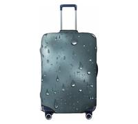 ADAhgu Rain Drops On Glass Print Stretchable Suitcase Cover Universal Elastic Home Luggage Protector Business Trip