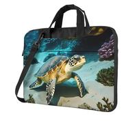 ADAhgu Sea Turtle Print Stylish And Protective Laptop Bag Lightweight And Versatile For Work Travel