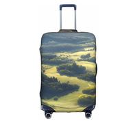 ADAhgu Shining Overlook Print Protective Suitcase Cover Washable Travel Luggage Protector with Concealed Zipper