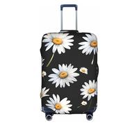 ADAhgu Spring Daisy Flowers Print Protective Suitcase Cover Washable Travel Luggage Protector with Concealed Zipper