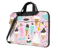 ADAhgu Sweet Ice Cream Print Stylish And Protective Laptop Bag Lightweight And Versatile For Work Travel