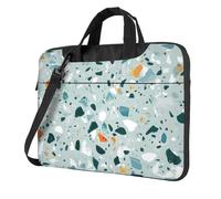ADAhgu Terrazzo Marble Pastel Print Stylish And Protective Laptop Bag Lightweight And Versatile For Work Travel