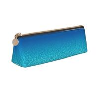 ADAhgu Tranquil Underwater Scenery Print Versatile Usage Lightweight Pencil Case Pouch Zippered Pen Storage School Students