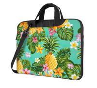 ADAhgu Tropical Fruit Pineapple Print Stylish And Protective Laptop Bag Lightweight And Versatile For Work Travel
