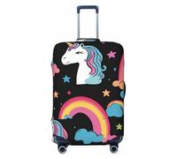 ADAhgu Unicorn Accessories Print Fashionable Suitcase Cover Personalized Luggage Protector for Travel and Business